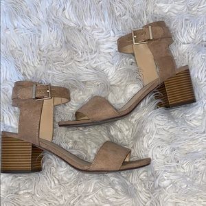 Cute heeled sandals